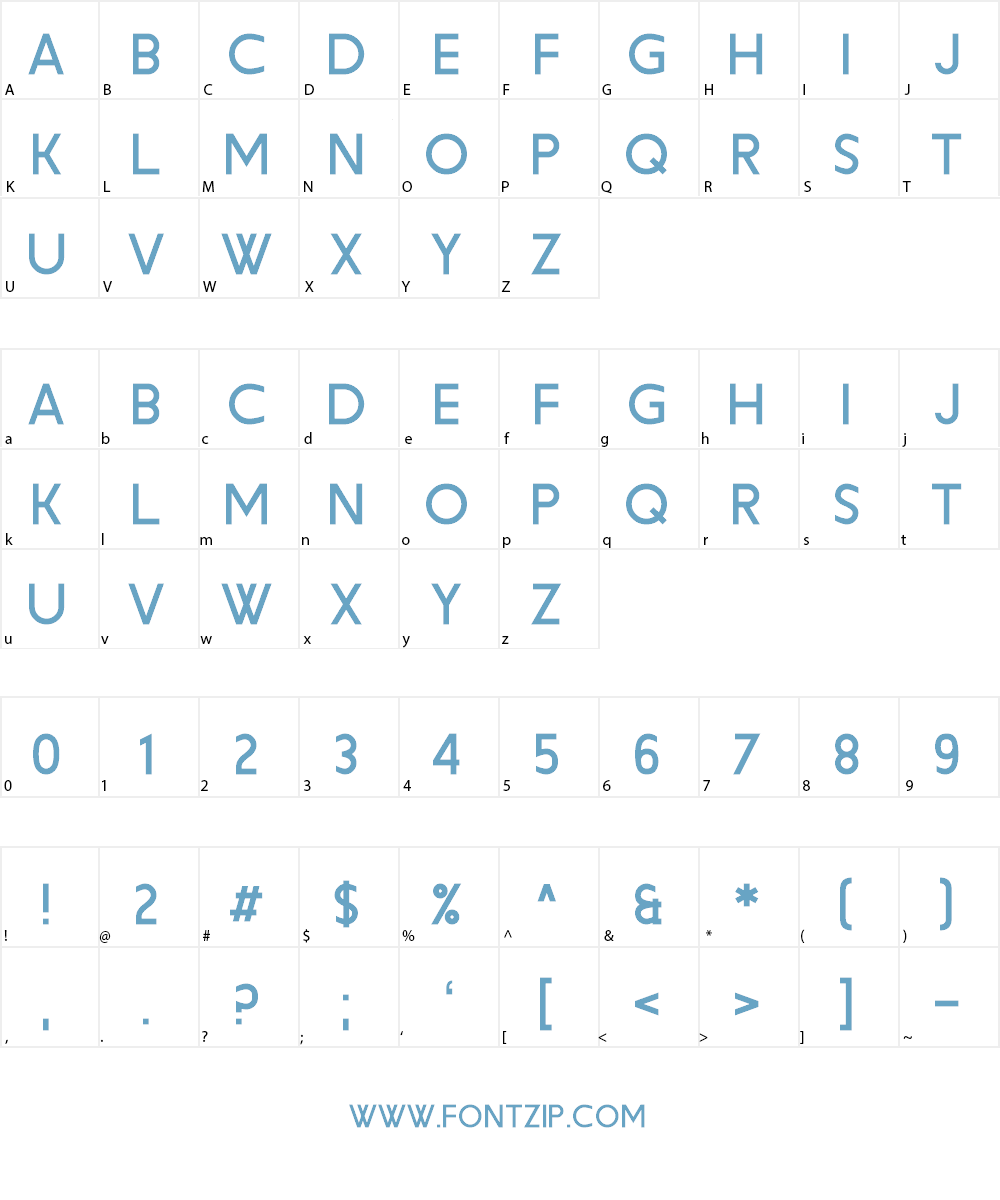 Cute Zealand Font Character